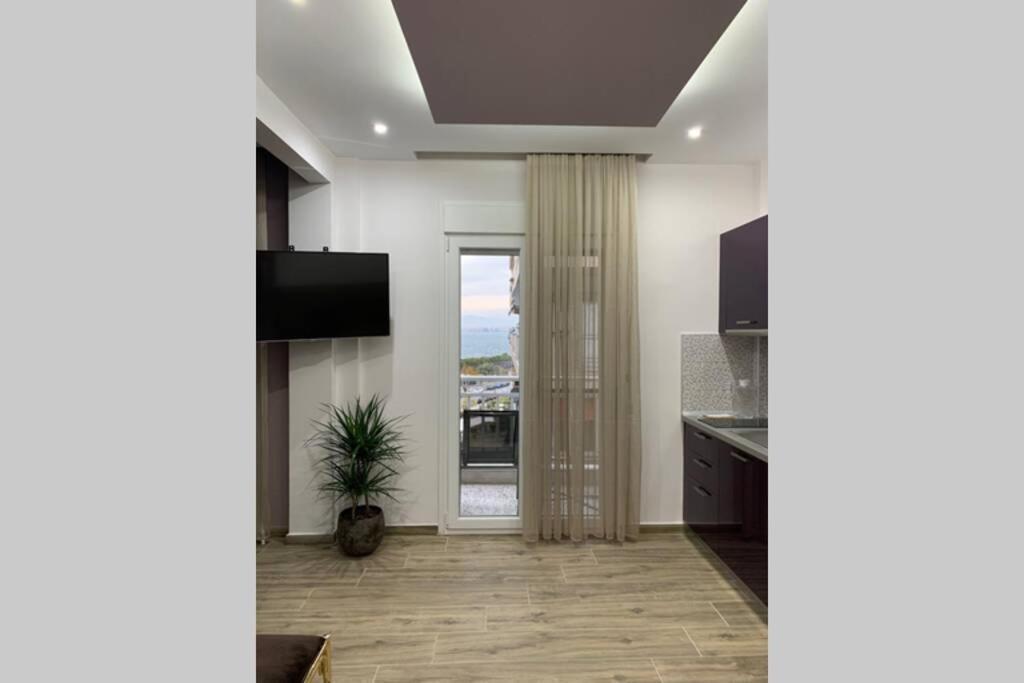 Comfort And Seaview Apartment Nea Paralia Thessaloníki Exteriör bild